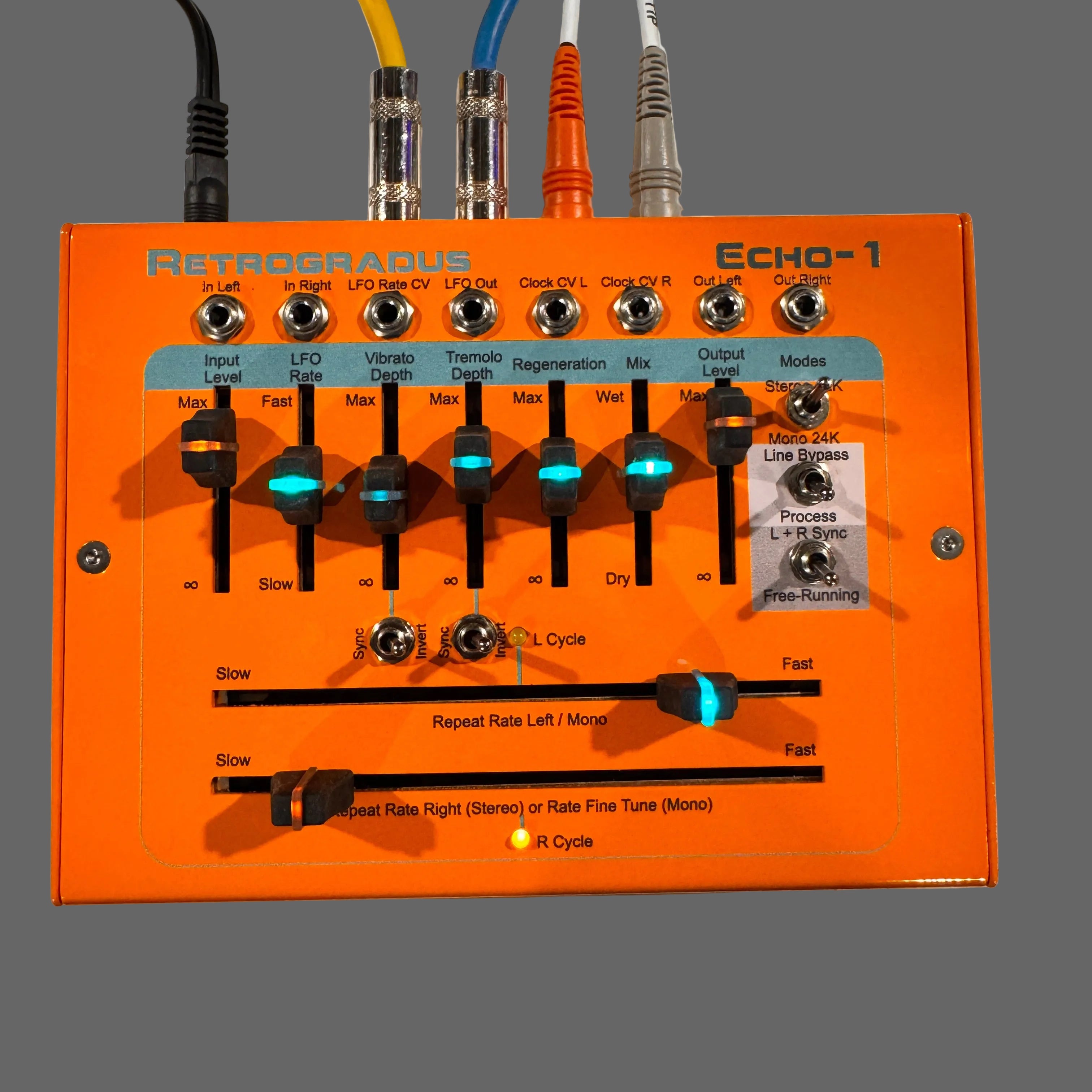 Echo-1, Orange Finish