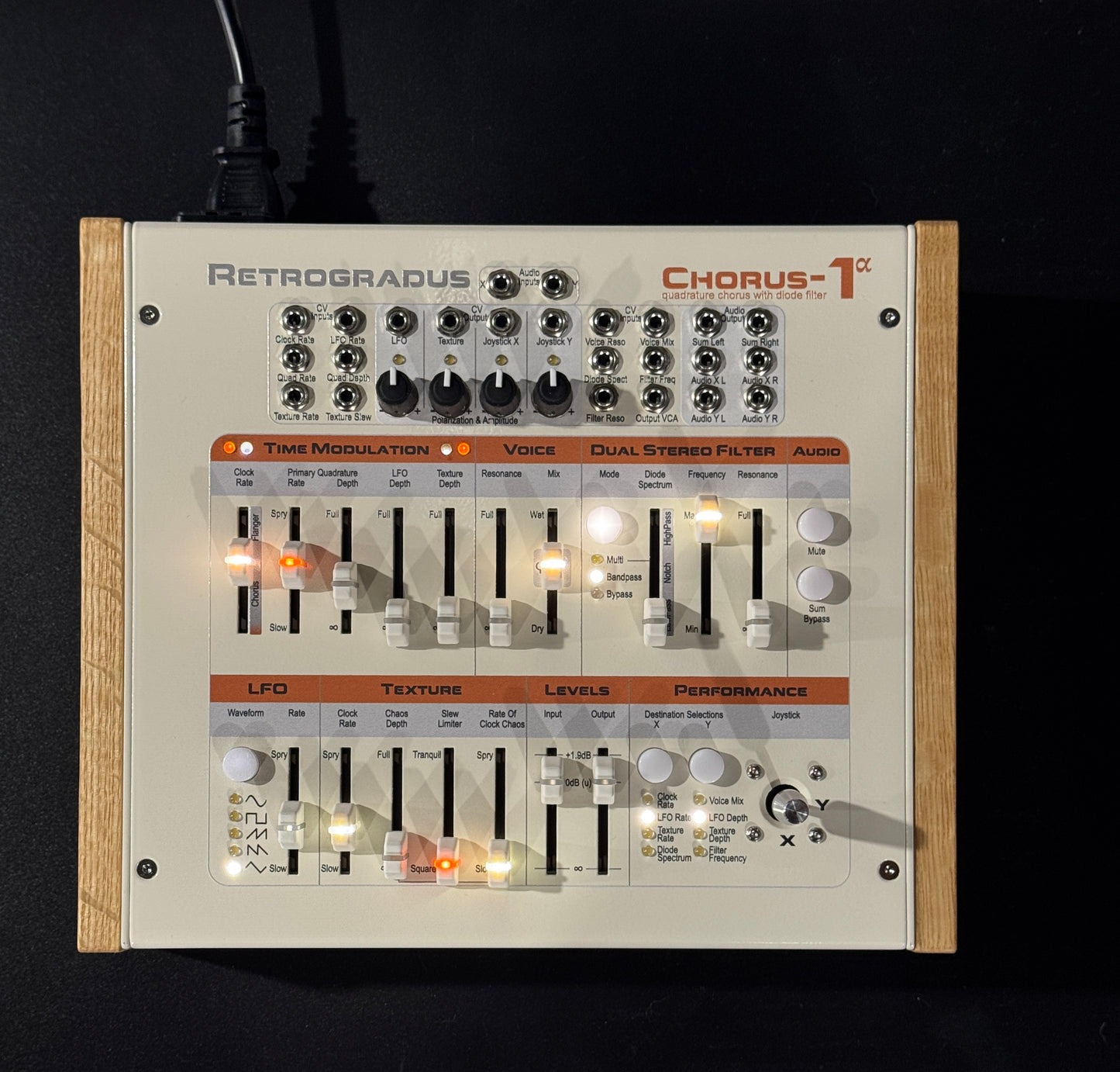 Chorus-1𝜶, Almond finish