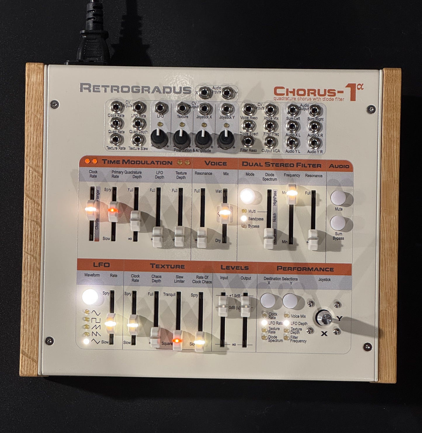 Chorus-1𝜶, Almond finish