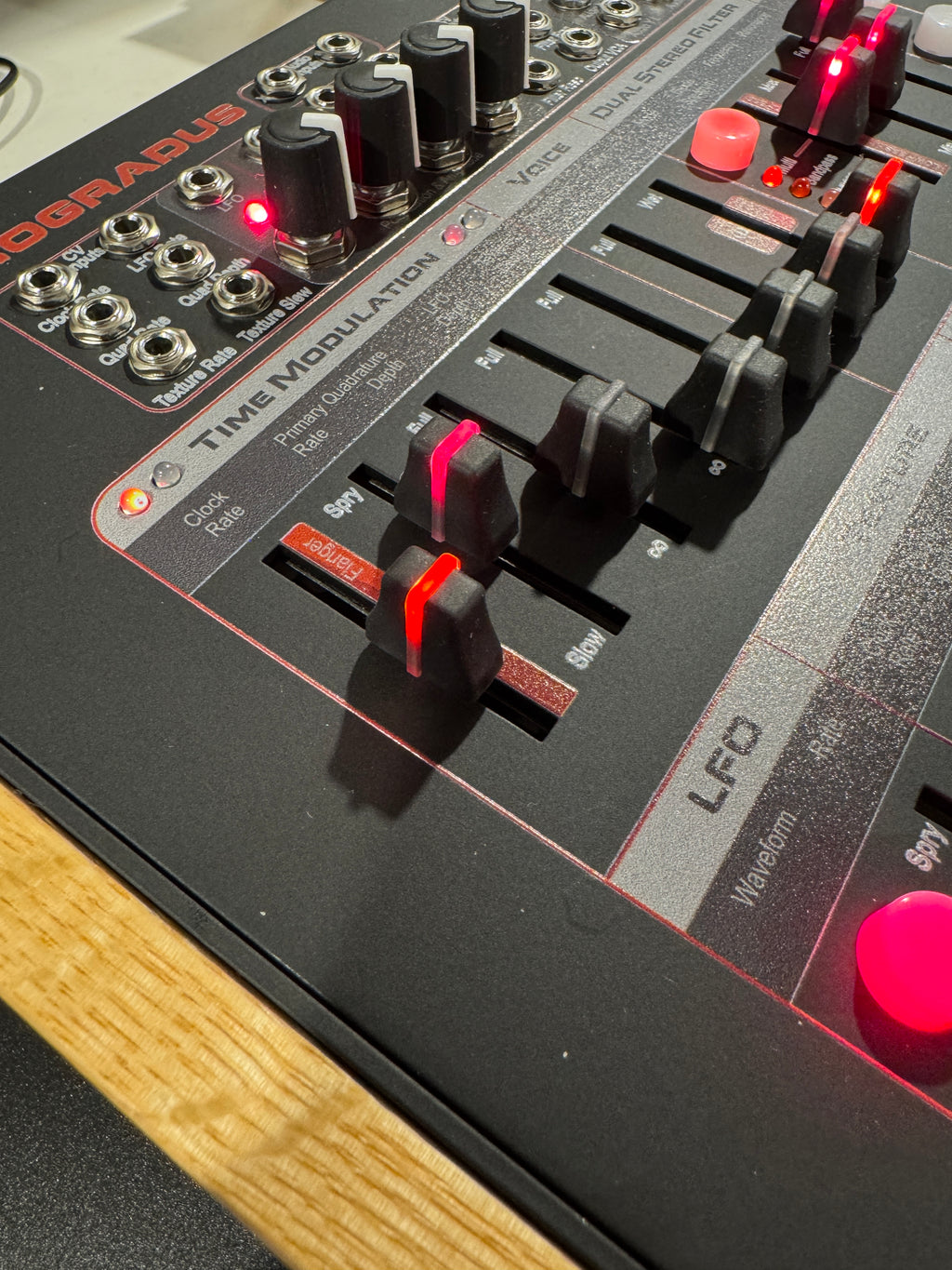 Chorus-1⍺, Black Soot Finish