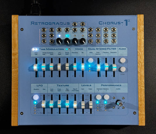 Chorus-1𝜶, Sky Blue finish